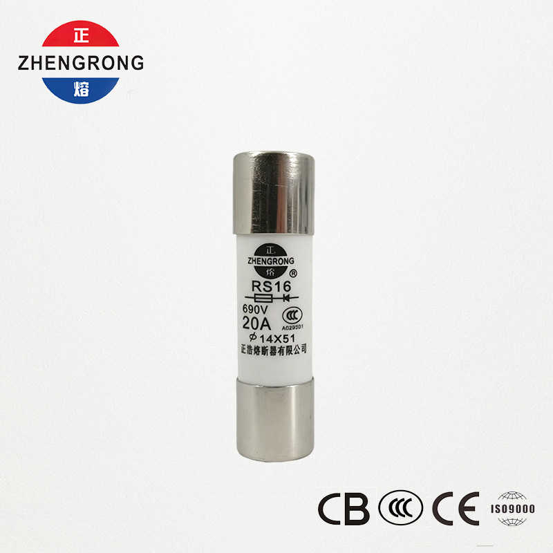 14*51mm 500V 20A RS16 Fius Kapasiti Pecah Tinggi