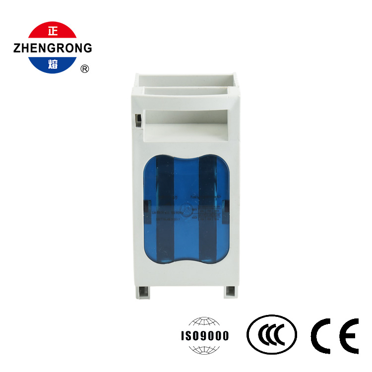 Pemegang Fius Rel DIN NH00 160A Tapak Fius Suis Pisau