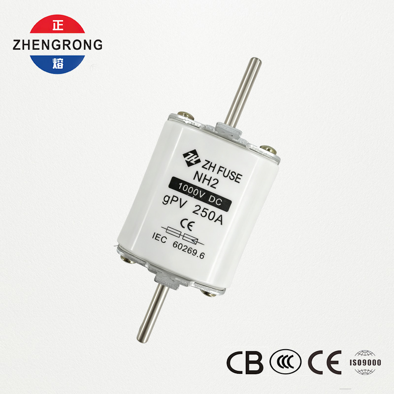 Pautan Fius Fotovoltaik NH2 250A 1000V DC gPV - IEC 60269.6 Disahkan