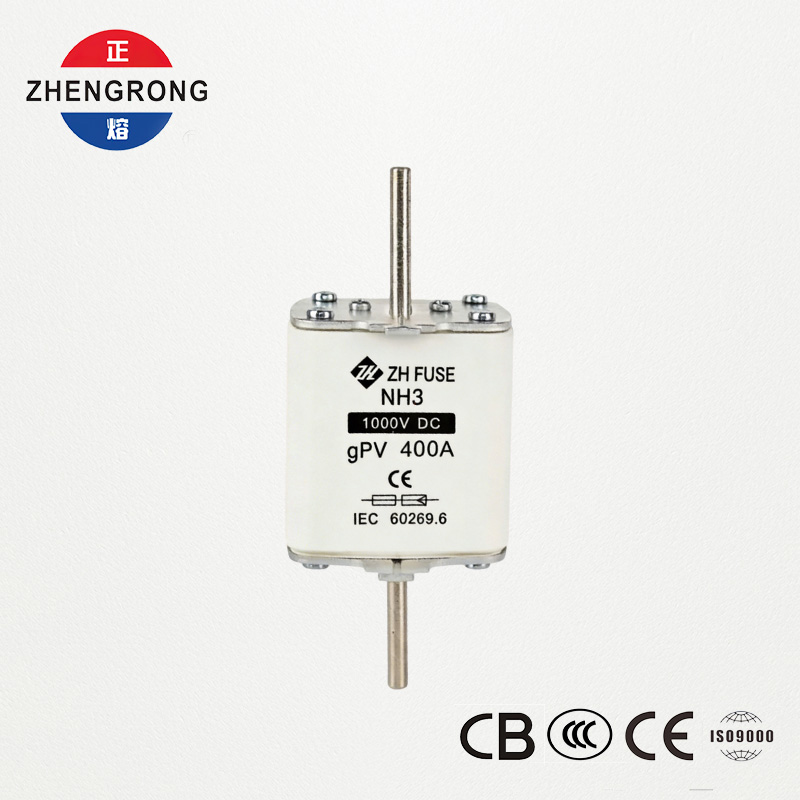 Fius gPV NH3 1000V DC 400A untuk Sistem PV Suria