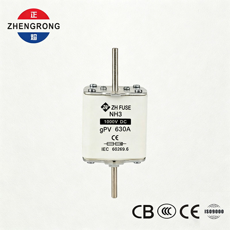 Fius gPV NH3 1000V DC 630A untuk Sistem PV Suria