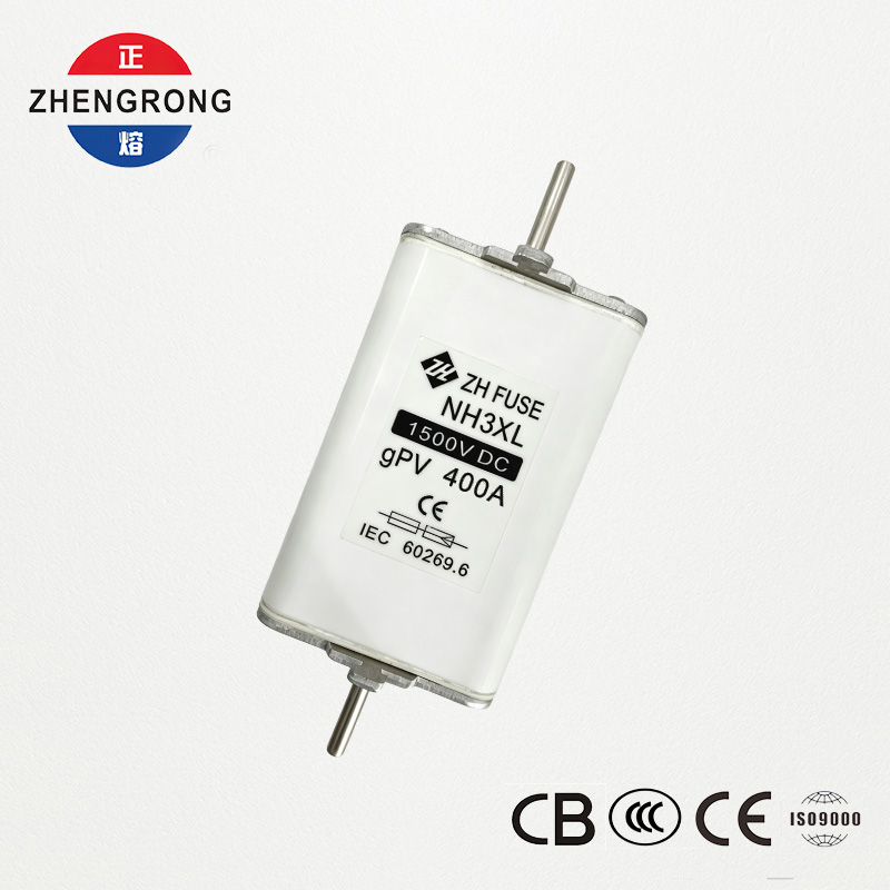 Pautan Fius Fotovoltaik NH3XL 400A 1500V DC gPV - Diperakui IEC 60269.6