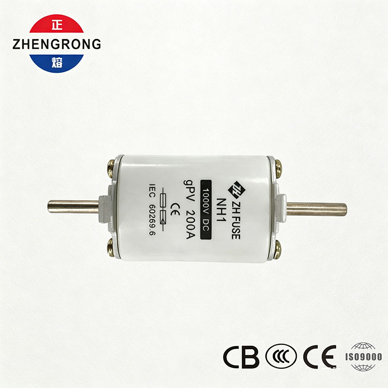 PV DC Fius NH1 200A 1000V | CE & IEC 60269.6 Diluluskan untuk Tatasusunan Suria
