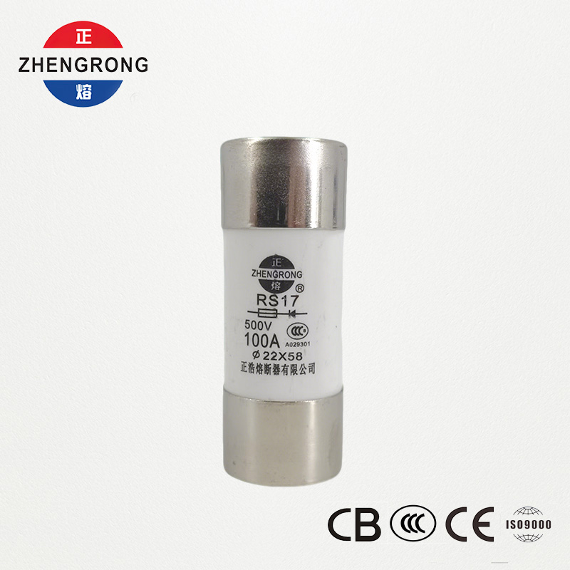 RS17 100A 500V Silinder Bertindak Cepat Fius | 22*58mm | Diperakui CCC