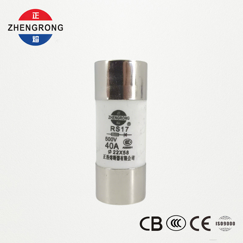 RS17 40A 500V Silinder Bertindak Cepat Fius | 22*58mm | Diperakui CCC