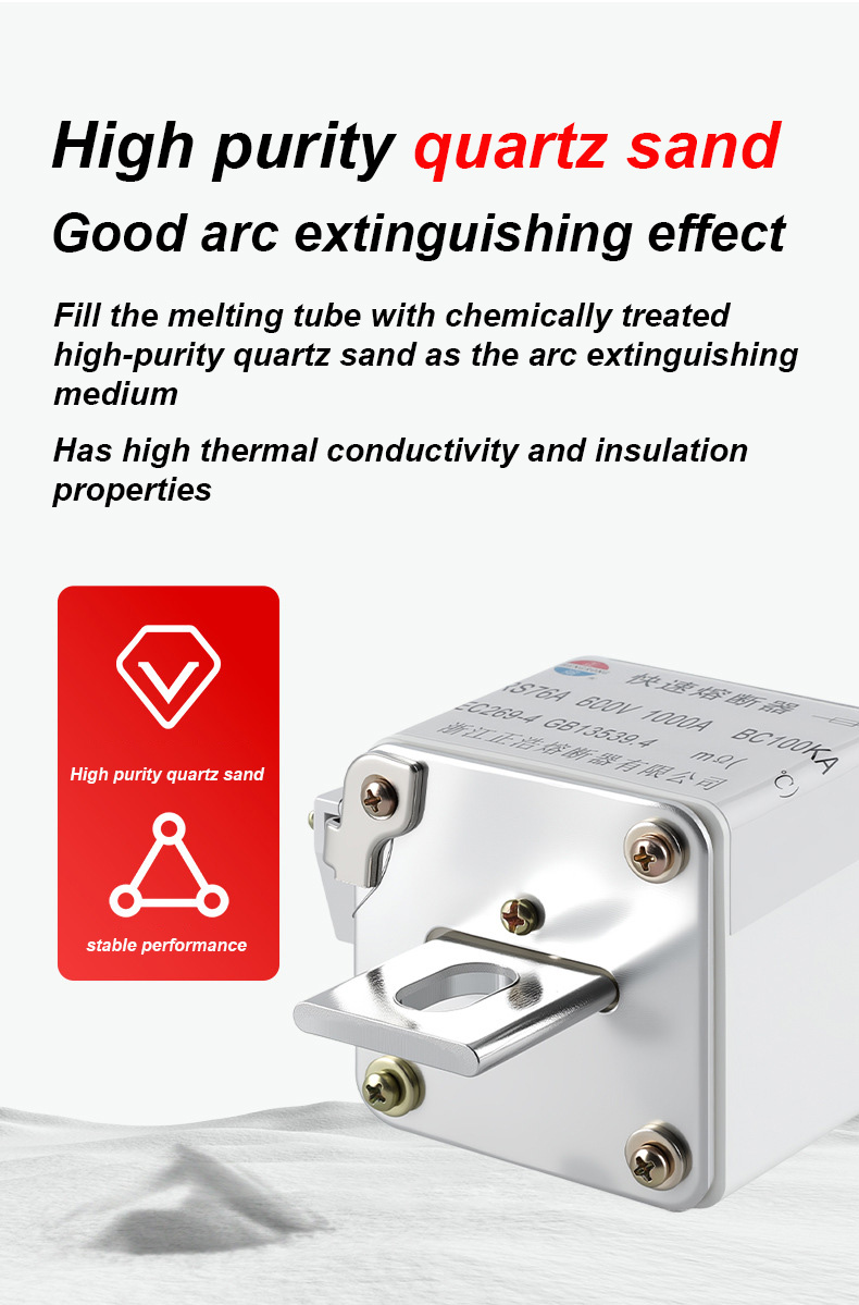 Pautan Fius RS76A 600V 100A BC100KA