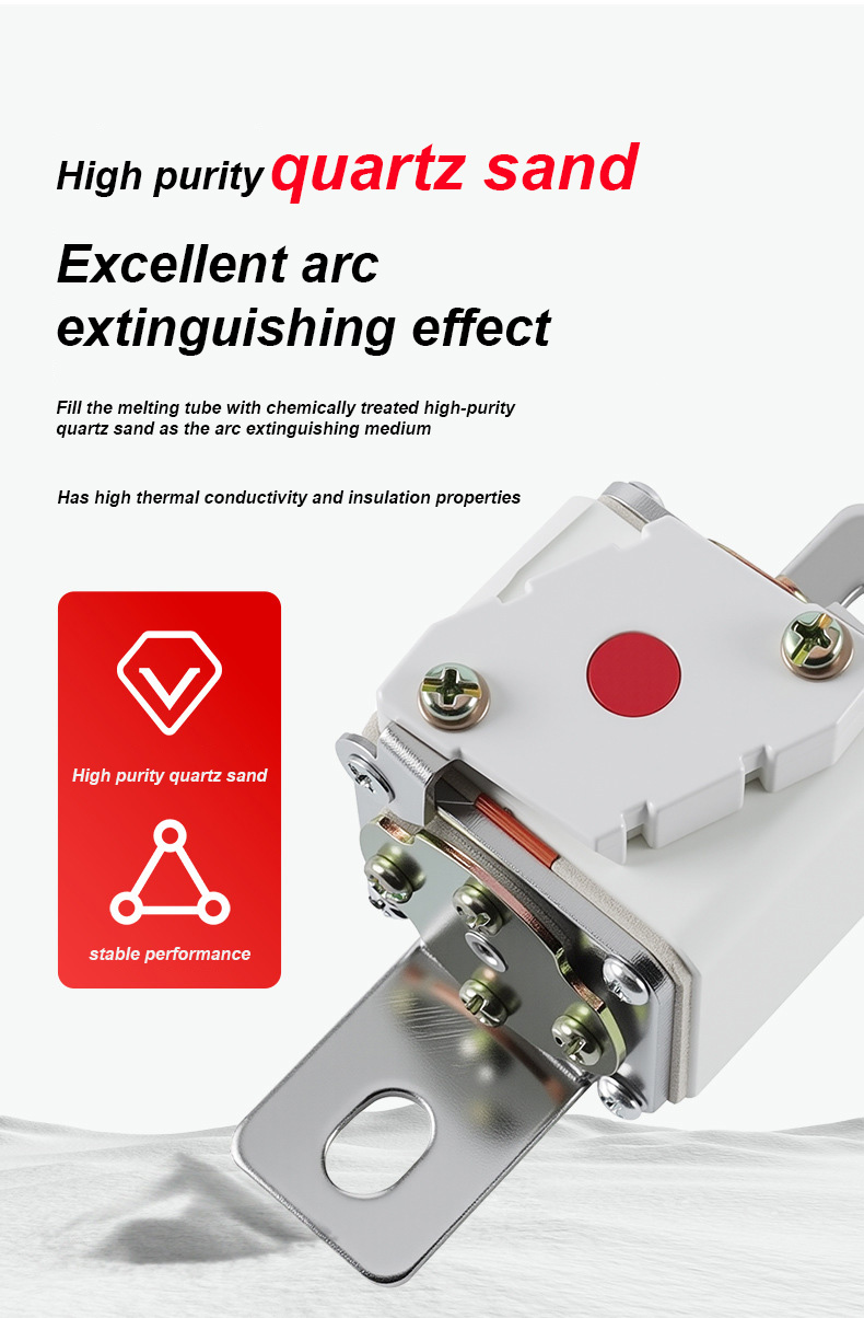 Pautan fius RSF-1K 500V-315A BC100KA