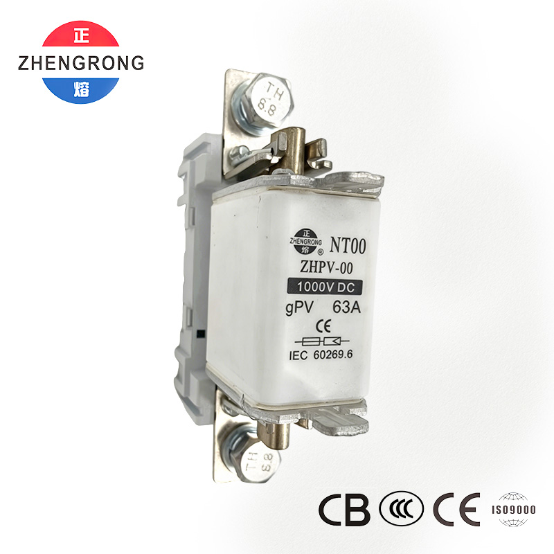 ZHPV-00 63A 1000V DC Photovoltaic Protection Fius - Diperakui CE